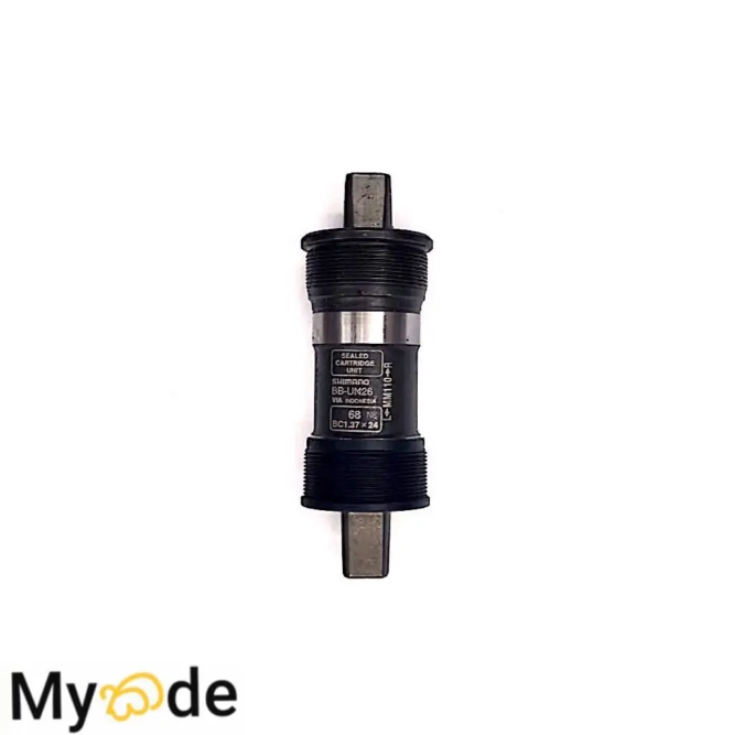 Bicycle Bottom Bracket Shimano Square Hole Central Axle 110mm Seal Type BB Bicycle Accessories