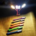 1 PCS Portable USB LED Lamp 5V 1.2W Super Bright Book Reading Lamp For Notebook. 