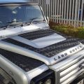 Land Rover Defender For 3mm Black Aluminium Chequer Plate. 
