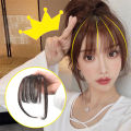 Wig air bangs Hair Short Hairpieces for Hair Extension Clip In Front Hair Bangs ZHIXING. 
