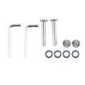 2 Set Luggage Suitcase Replacement Wheels Axles and Wrench Repair set OD 68mm. 