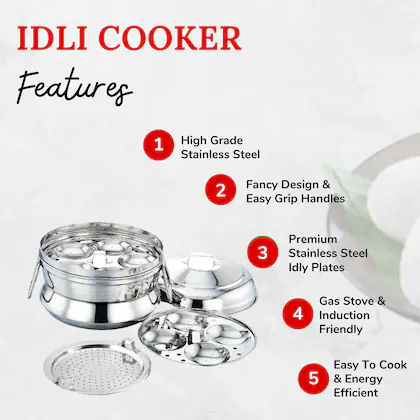 Lotus%20Stainless%20Steel%20Silver%20Idli%20Maker/Pot/Satti%20%20(9%20IDLY,%202%20plates)%20-%20Image%204