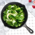 Cast Iron Non-Stick Skillet Frying Pan for Gas Induction Cooker Egg Pancake Pot Kitchen Dining Tools Cookware-14Cm. 