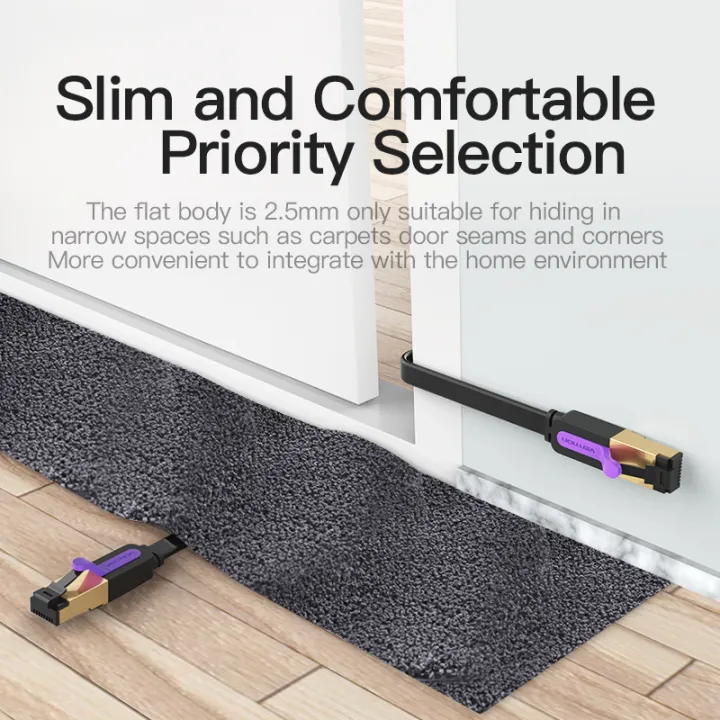 Vention%20Cat7%20Lan%20Cable%20Cat%207%20Flat%20Ethernet%20Cable%20RJ45%20Network%20STP%2010Gbps%20Cat%207%20Patch%20Cord%20Cable%20Internet%20Cable%20Wire%20Cat%207%20Cable%20-%20Image%203