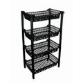 High quality 4 Tier plastic Vegitable and Fruit Storage Racks with 50 % Offer Limited Time. 