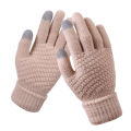 【ZOETN-HOT TOY Store】Winter Gloves Warm Stretch Knit Mitts Wool Gloves. 