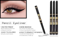ADS Perfect Twist Black Pencil Eyeliner Waterproof Make Up Color. 