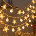 Battery Box LED Ball Garland Lights Fairy String Outdoor Lamp Home Room Christmas Holiday Wedding Party Lights Decoration. 