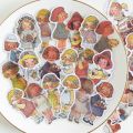 40 s/1lot kawaii Stationery Stickers Tomato doll Diary Planner junk journal Decorative Scrapbooking DIY Craft Stickers. 