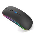 RGB Wireless Bluetooth Mouse Rechargeable Mouse Silent USB For PC Laptop Computer Mobiles. 