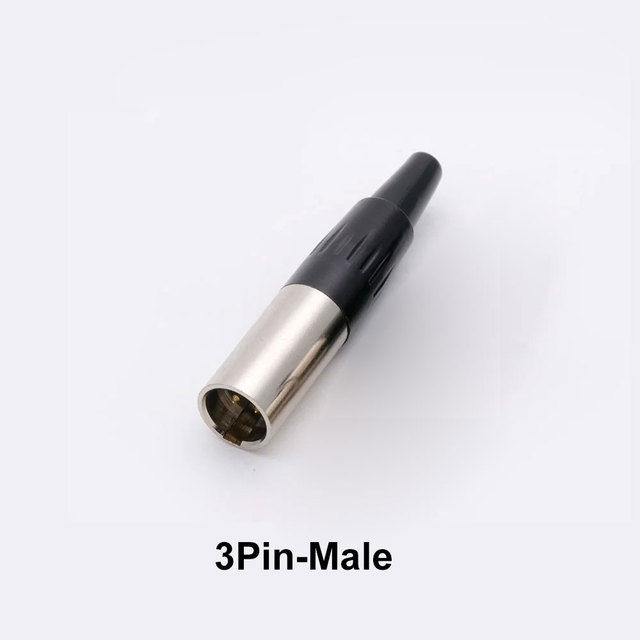 Jcd%203/4/5/6%20Pin%20Mini%20Xlr%20Female%20Jack/male%20Plug%20Chassis%20Panel%20Mount%20Socket%20Audio%20Microphone%20Soldering%20Connector%20Mini%20Xlr%20Adapter%20-%20Image%204