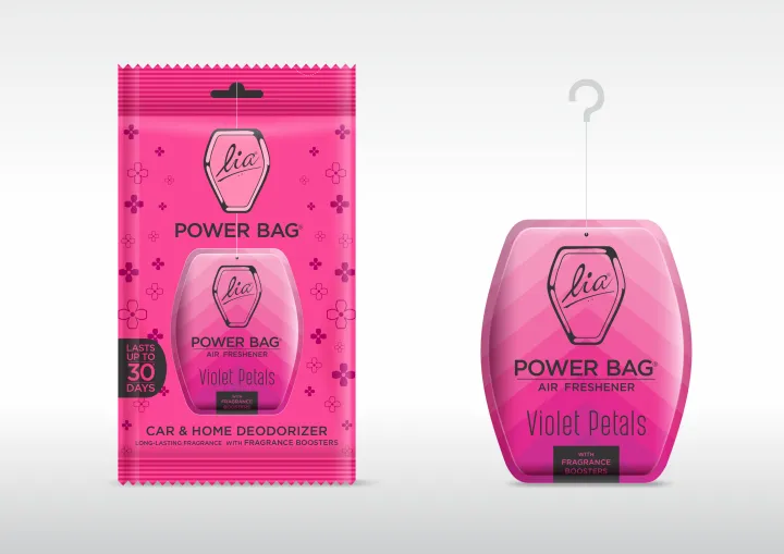 Air Freshener - Lia - Power Bag - VIOLET PETALS