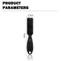 Six Colors Small Beard Styling Brush Logo Professional Shave Beard Brush Barber Vintage Oil Head Shape Carving Cleaning Brush. 