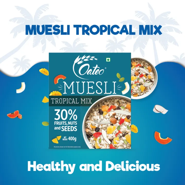 Oateo%20Muesli%20Tropical%20Mix%20%E2%80%93%20400g%20%E2%80%93%2030%25%20Extra%20Fruits,%20Nuts%20&%20Seeds%20%E2%80%93%20Natural%20Ingredients%20%E2%80%93%20High-Fiber%20&%20Protein%20-%20Image%202