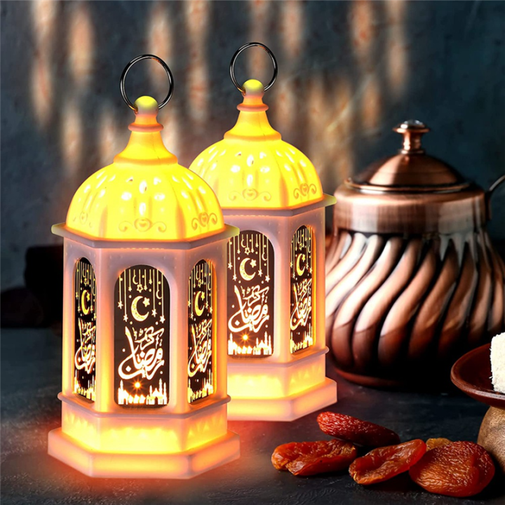 6PCS%20LED%20Eid%20Mubarak%20Lantern%20Moon%20Star%20Lights%20Moroccan%20Style%20Hanging%20Lantern%20White%20-%20Image%202