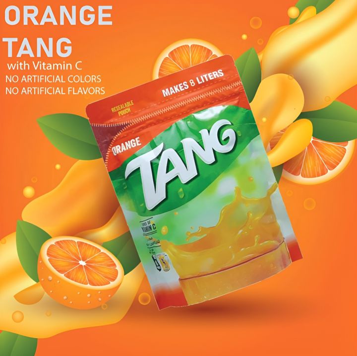 Tang MANGO 1KG Pack Powder For 44 Glasses - Natural Taste With Thickness