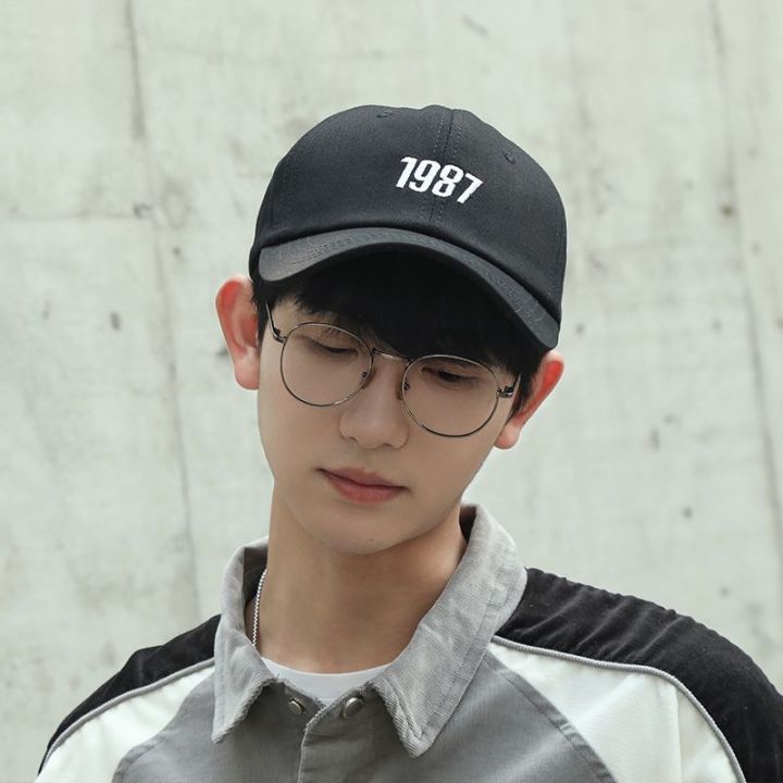 Hat Men's Korean-Style Trendy All-Matching Soft Peaked Cap Summer