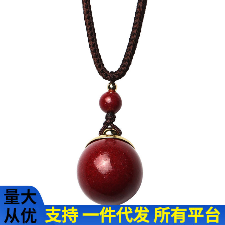 Deal%EF%BC%81%E3%80%91Cinnabar%20Stone%20Six-character%20Truth%20Pendant%20Female%20Male%20Box%20Necklace%20-%20Image%204