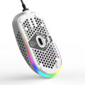 KOKKO M8 Ergonomic Gaming Mouse Adjustable 800-6400dpi Rgb Lighting Wire-controlled Mouse For Computer Notebook. 