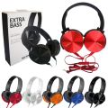 MDR-XB450AP On-Ear EXTRA BASS Headphones with Mic (Red, Gold White, Blue, Black). 