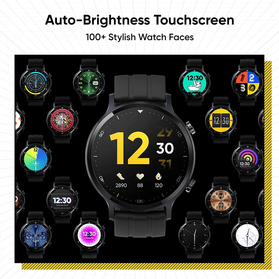 Realme Watch S Smart Watch 1.39 Always On Display Powerful Dual Processor Dual Satellite GPS for Android iOS Daraz.lk