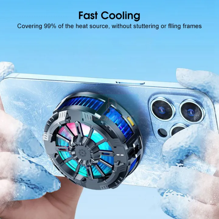 DoomHot%202%20In%201%20Phone%20Cooler%20Mobile%20Phone%20Gaming%20Fast%20Cooling%20And%20Heat%20Dissipation%20Live%20Streaming%20Mobile%20Game%20Phone%20Heat%20Sink%20Mobile%20Phone%20Cooler%20RGB%20Lighting%20Radiator%20-%20Image%206