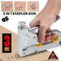 Stapler gun 3 in 1 K-Tech brand 3 way manual gun tacker with 600pcs pins. 