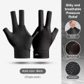 Professional Billiards Gloves Lightweight And Breathable Three Finger Gloves Snooker Billiards Non Slip Gloves Single Pack Sunlight Mall. 