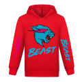 MR BEAST Cartoon Animation Boys and Girls Children's Clothing Hooded Tops Hoodie Sweatshirt 1218xx. 