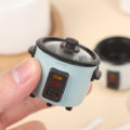 1:12 Dollhouse Mini Rice Cooker W/ Rice Spoon Kitchen Kitchenware Cooking Model Toy. 