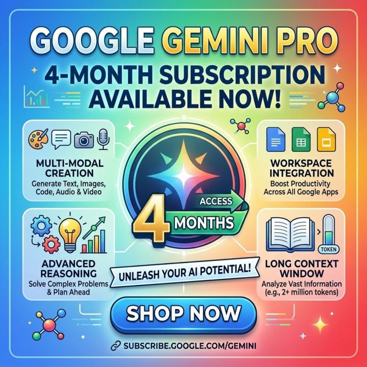 Google Gemini AI Pro + Veo 3 Video | Private 4-Month Account | 2TB ...