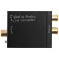 Digital Optical Coaxial Signal to Analog Audio Converter Adapter. 
