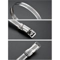 304 Stainless Steel Adjustable Hose Clamps, DIY Worm Gear Duct Clamp Set, for Radiator/Automotive & Mechanical Plumbing. 