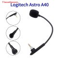 [Thevatipoem] For Logitech Astro a40 Game Headset microphone Gamer Headphones microphone Mic 2-pole mono For Astro A40 Gaming accessaries HOT. 