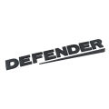 GLOSSY BLACK ABS Plastic 3D Lettering Rear Emblem Badge For Land Rover Defender 90 / 110 / 130. 