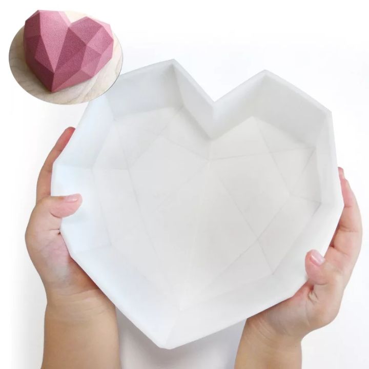 3D%20Diamond%20Heart%20Shape%20Silicone%20Mold%20Chocolate%20Cookie%20Sponge%20Mousse%20Mould%20Dessert%20Cake%20Decorating%20Tools%20-%20Image%202