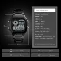 SKMEI New Sports Waterproof Count Down Stainless Steel Watch For Men 1335. 