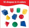 PLASTIC 3D SHAPES FOR KIDS. 