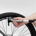 Rockbros 120Psi Alloy Bicycle Pumps Presta Schrader Av Fv Road Bike Cycling High Presure Air Pump Tire Ball Inflator Pressure Gauge : A320. 