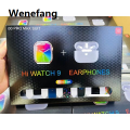 Wenefang i30 Pro Max Suit Hi watch Ultra 11 in 1 Set Ultra Smartwatch With Free Airpods Pro With Adapter and Aluminum Case With 7 Straps 49mm Big HD Display Bluetooth calling Wireless Charging Smartwatch. 