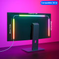 Game Ambient Synchronization Light Strip LED Computer Light Bar Backlight RGB Monitor Display DIY Pickup Light Game Room Decor. 