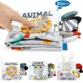 Soft Baby Books Activity Quiet Cloth Book Montessori Development Toys Infant Touch Feel Crinkle Baby Books for Babies 0-12 Month. 