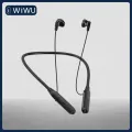 WIWU GB07 FREELANCE WIRELESS NECKBAND BLACK (6 MONTH). 