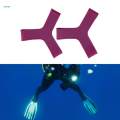 2Pcs Diving Gripper Scuba Fin Straps for Scuba Diving Water. 