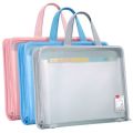 New PET Document Storage Pouch 13 Layer Transparent Transparent File Bag Thickened Portable Data Storage Bag School Office Supplies. 