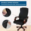 Office Chair Cover Computer Chair Boss Chair Cover Modern Simplism Style High Back Large Size (Chair Not Included). 