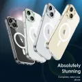 Magnetic For Magsafa Charging Case For iPhone 16 15 14 13 12 11 Pro XS Max XR SE 2 3 Mini Hybrid Silicone Hard Cover. 