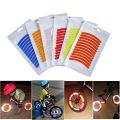12pcs Reflective Tire Sticker Safety Sticker Color Kids Balance Bike Reflective Sticker Wheel Decal Bicycle Accessories. 