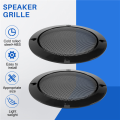 Sojhoop 2Pcs 4 Inch Speaker Speaker Grille Speaker Replaceable Round Speaker Protection Grille. 