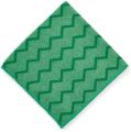 Rubbermaid Commercial Products HYGEN™ 16" x 16" Microfiber Cloth Green. 